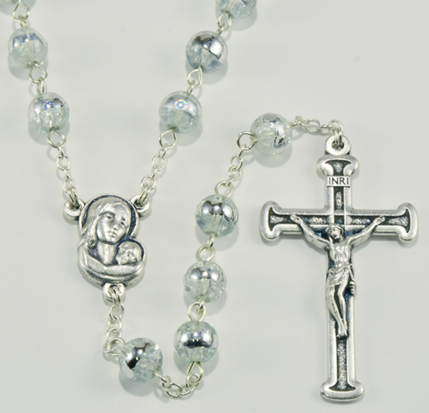 Acrylic rosary-Chapelet acrylique-Rosario acrílico RN52F-15