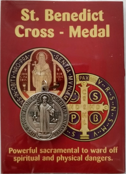 Médaille Saint Benoît -Exorcisme - Medalla De San Benito -Béni