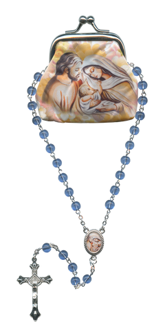 Holy Family Rosary and Pouch - R71E306