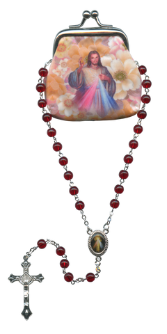Divine Mercy Rosary and Pouch - R71G0001