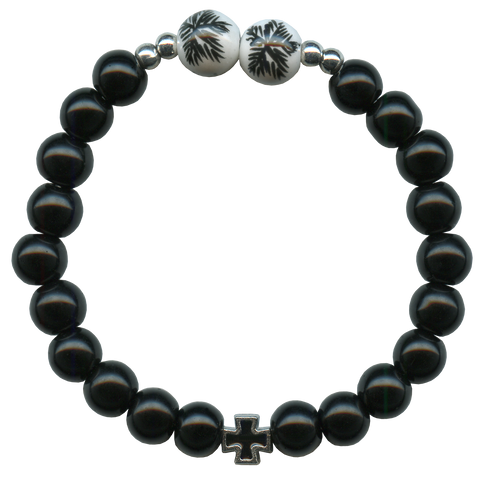 Elastic Rosary Bracelet unisex - RB180-20E