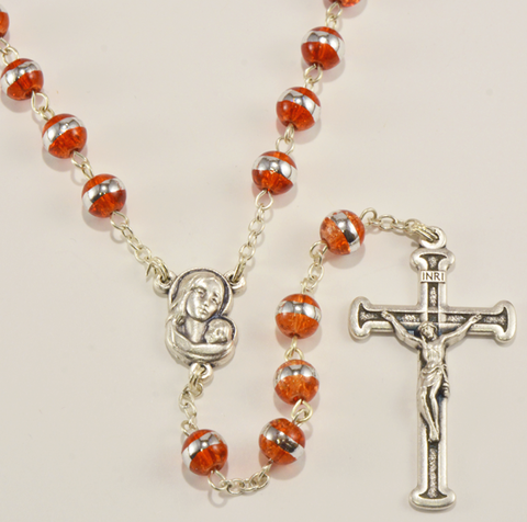 Acrylic rosary-Chapelet acrylique-Rosario acrílico RN52F-10