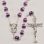 Acrylic rosary-Chapelet acrylique-Rosario acrílico RN52F-16