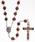 wood rosary
