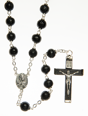 WOOD ROSARY MADE IN ITALY
