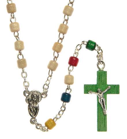 wood rosary - missionary rosary