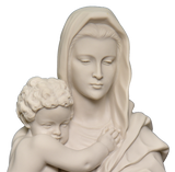 Madonna - MOTHER AND CHILD - SG2740W