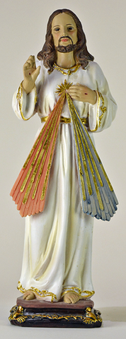 Statue of Divine Mercy, Jesus 30 cm, 12" China.