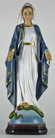 Statue Our Lady of Grace-Notre-Dame de Grâce-Estatua Nuestra Señora de Gracia 40 cm - 16"