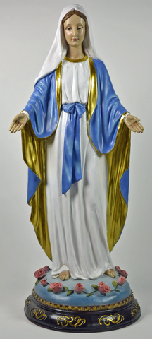 Statue Our Lady of Grace - Statue Notre-Dame de Grâce - Nuestra Señora de Gracia 90 cm - 36"