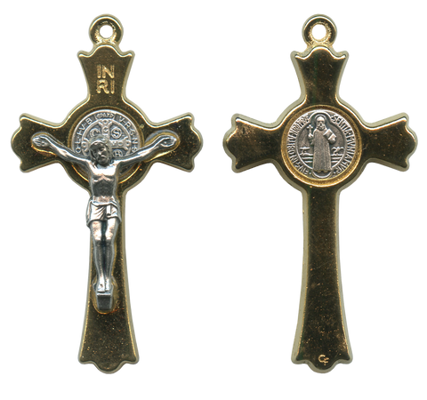St.benedict' cross - Croix de Saint Benoît - Cruz de San Benito 50mm - 2"