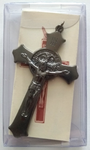 St. Benedict's Cross Vintage metal - 80mm - 3.12"-Croix de Saint Benoît en métal Vintage - 80 mm - 3,12 "- Cruz de San Benito Vintage metal -80 mm - 3.12 "