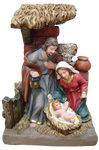 Nativity set - SYLG2048G-7 - 17cm - 7"