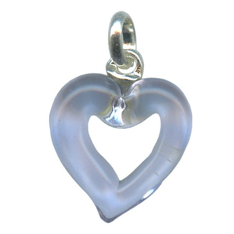 Genuine Venetian Murano glass pendent Heart - XMUH-16
