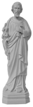 St. Joseph the Worker white composite marble statue 40cm - 16"- SFC633